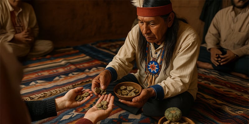 Dosi di peyote standard secondo l'utilizzo tradizionale Dosi di peyote standard secondo l'utilizzo tradizionale