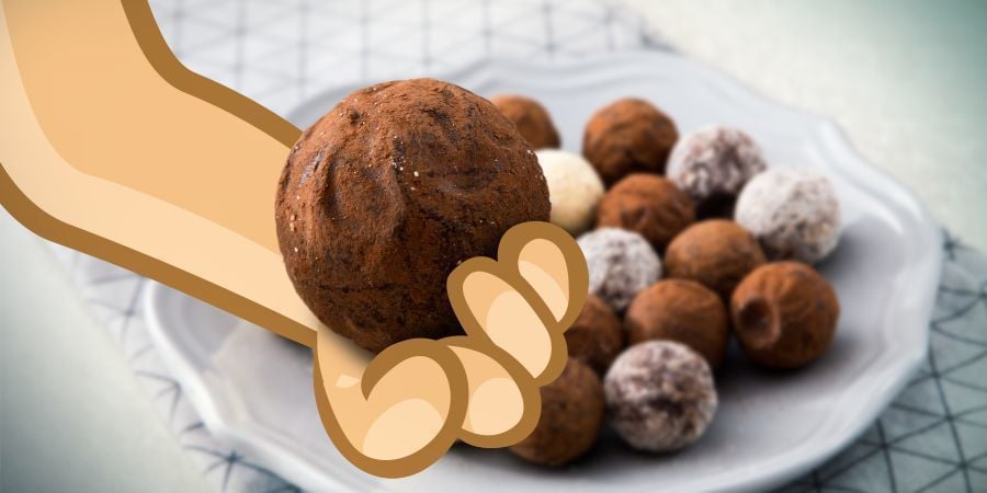 Tartufo Di Cioccolato Alla Cannabis