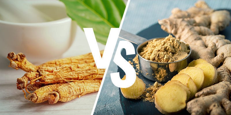 Che differenza c'è tra ginseng e zenzero?