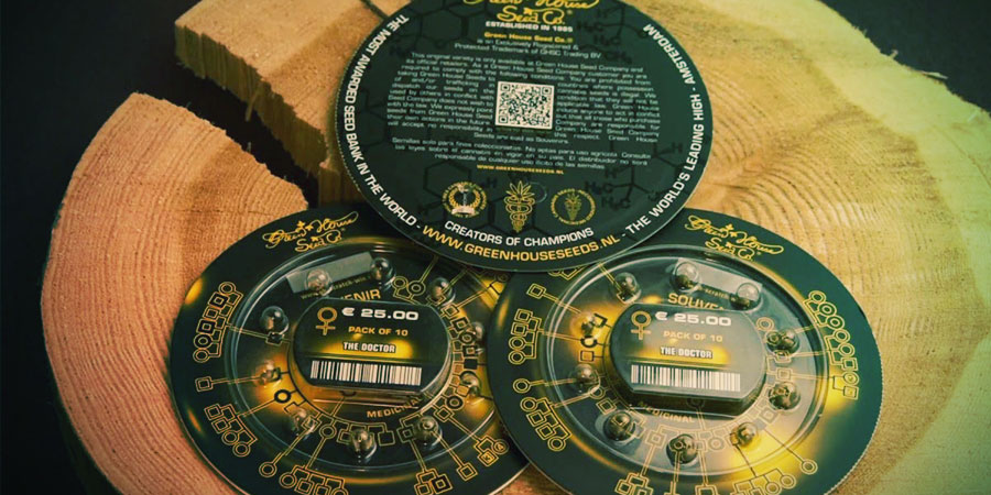 Imballaggio della Greenhouse Seeds Imballaggio della Greenhouse Seeds