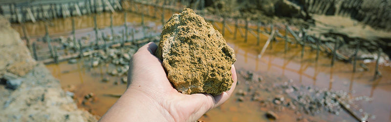 Terreno siltoso (anche conosciuto come limoso o “silt”)