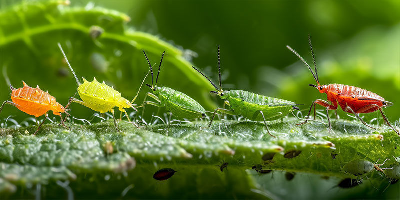 Quali parassiti possono essere debellati con gli insetti benefici?