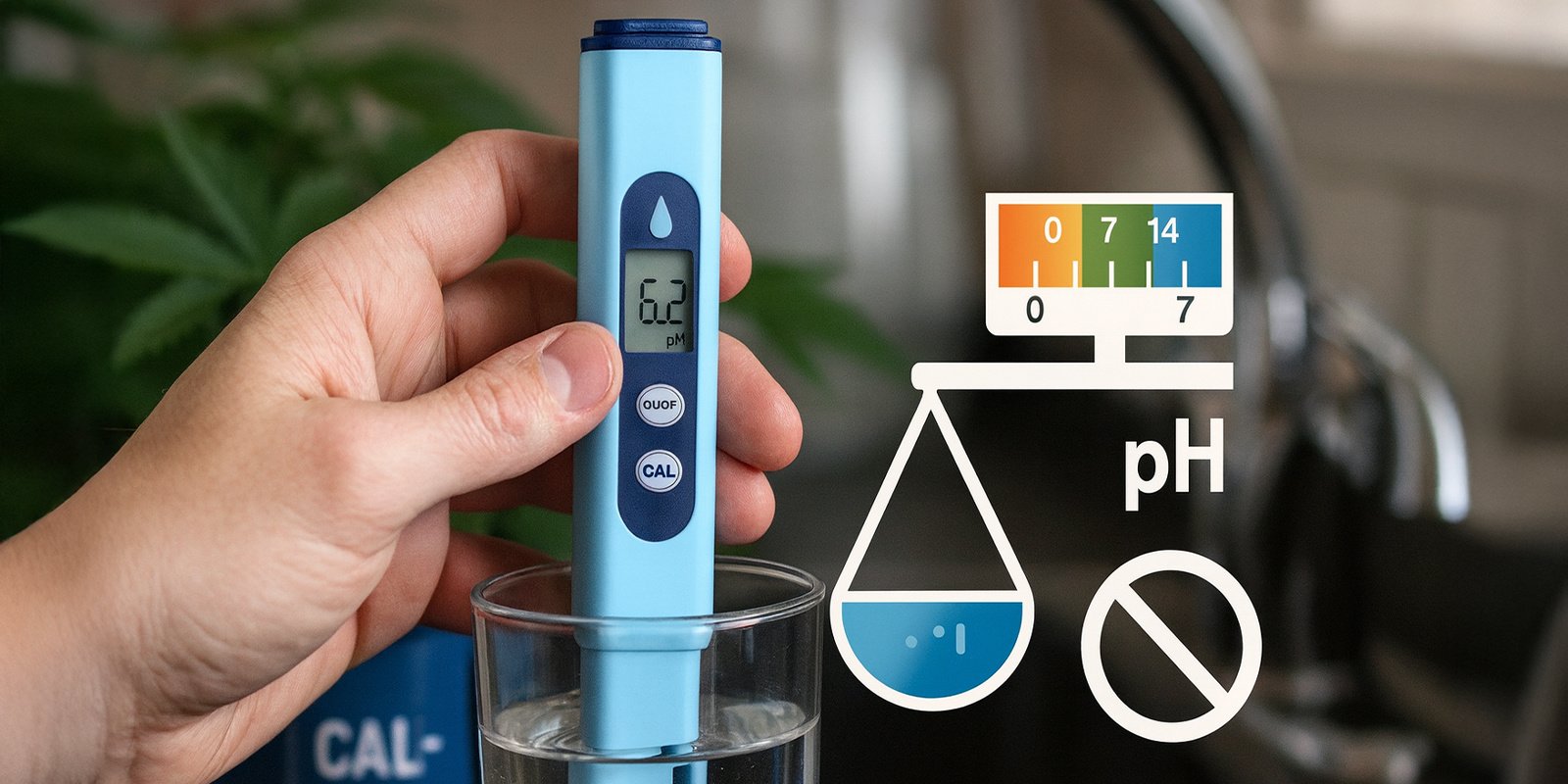 Monitoraggio dell'acqua e del pH