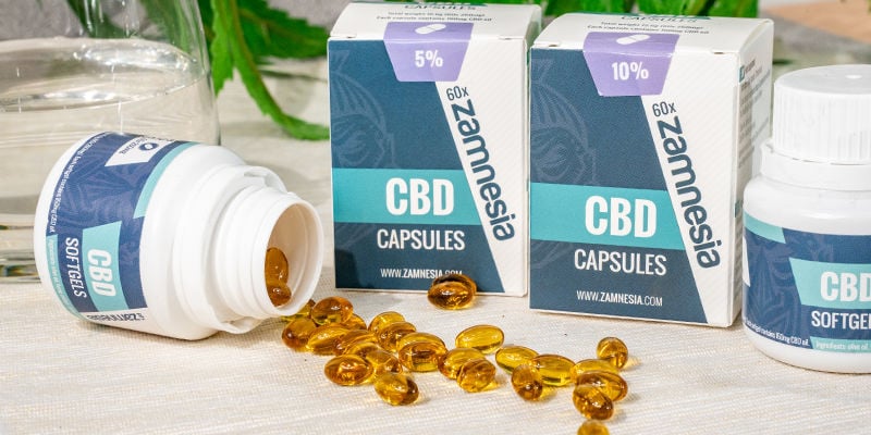 Capsule CBD Softgel 10% (Zamnesia)