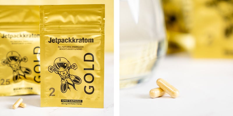 Estratto Jetpackkratom Gold - Capsule