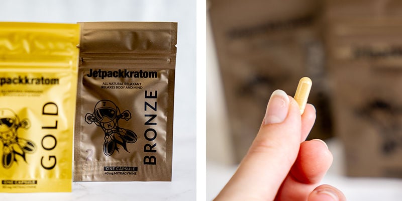 Estratto Jetpackkratom Bronze - Capsule