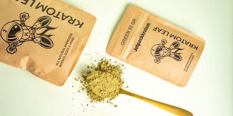 Polvere Di Kratom Verde Jetpackkratom