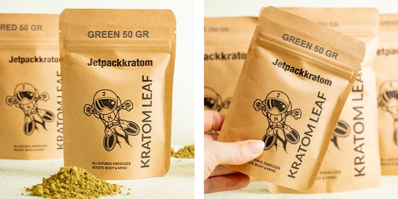 Polvere Di Kratom Verde Jetpackkratom