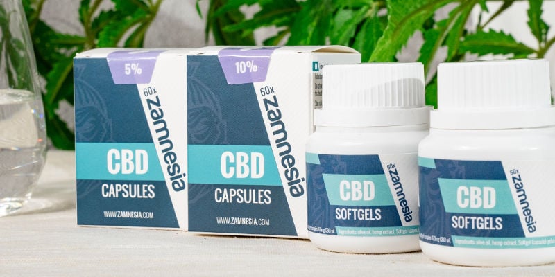 Capsule CBD Softgel 5% (Zamnesia)