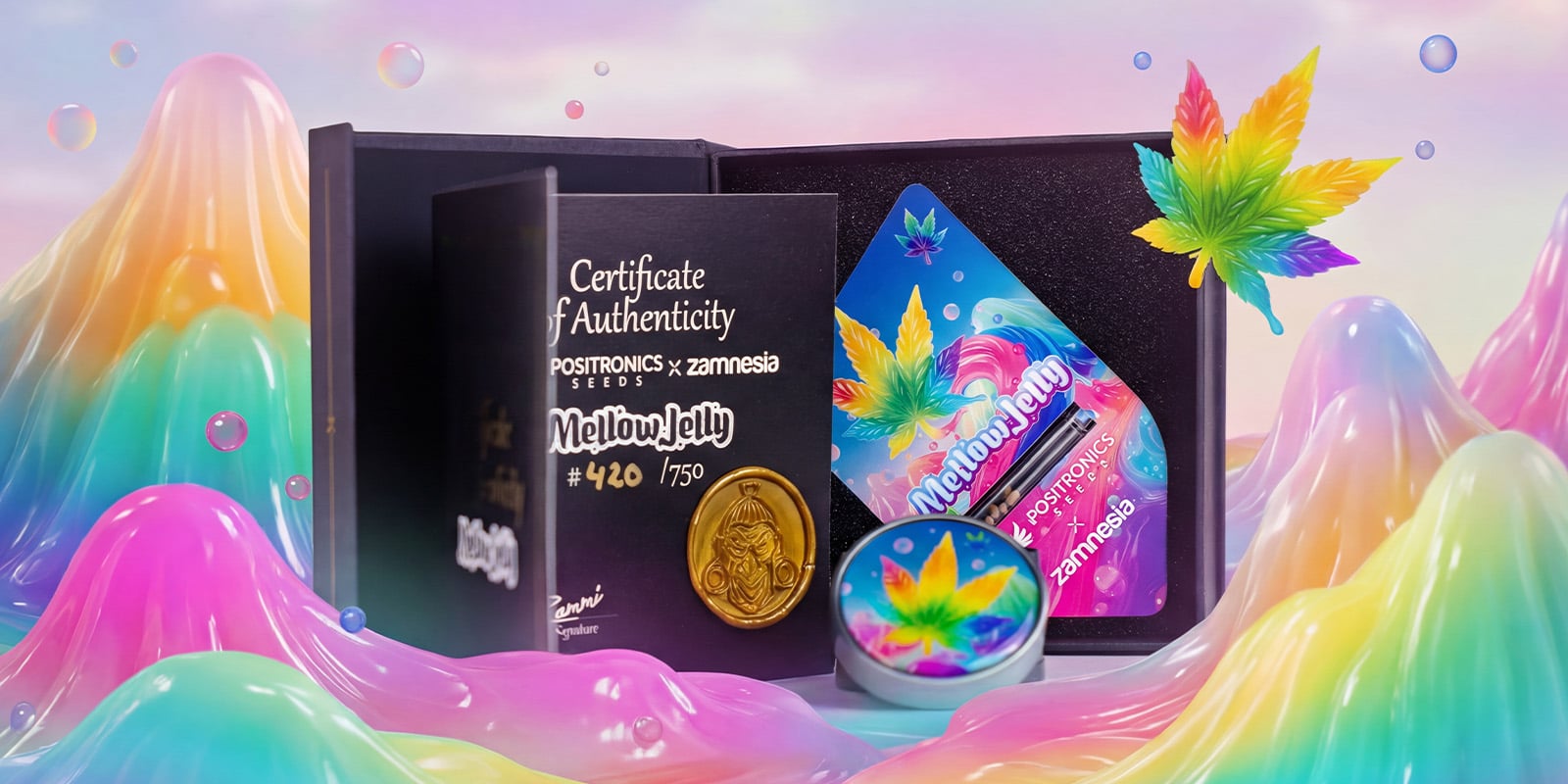 Mellow Jelly – Positronics Seeds x Zamnesia Seeds: un classico cremoso e zuccheroso Mellow Jelly – Positronics Seeds x Zamnesia Seeds: un classico cremoso e zuccheroso