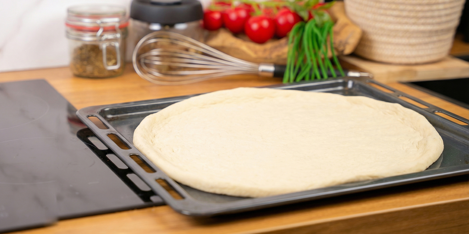 Prepara la base della pizza Prepara la base della pizza