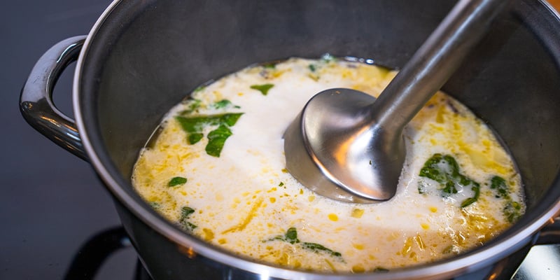 Puoi Frullare Parzialmente La Zuppa Per Ottenere Una Consistenza Più Rustica O Completamente Se Vuoi Una Vellutata Puoi Frullare Parzialmente La Zuppa Per Ottenere Una Consistenza Più Rustica O Completamente Se Vuoi Una Vellutata