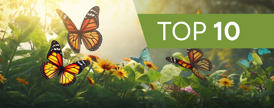 Le 10 Migliori Piante Per Attirare Le Farfalle