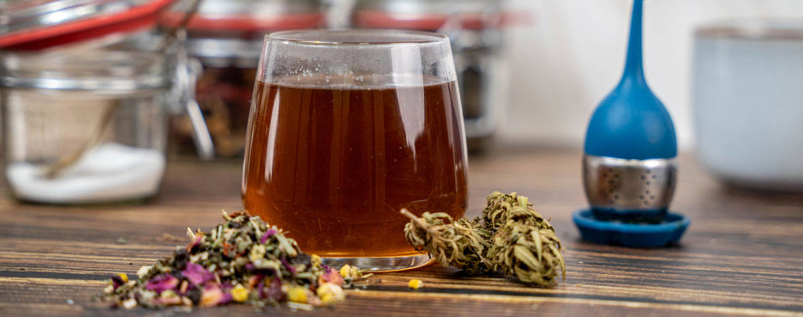 Come fare il tè alla cannabis